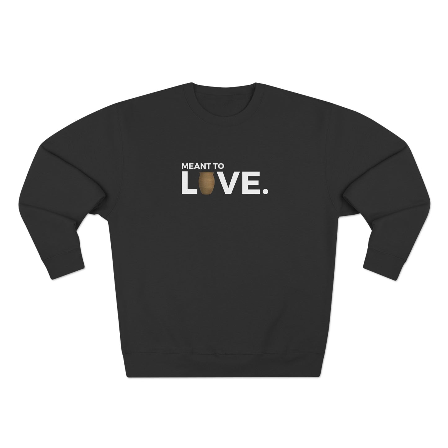 The Chosen Inspired - Made to Love Unisex Crewneck Sweatshirt | Heather Gray and Black |