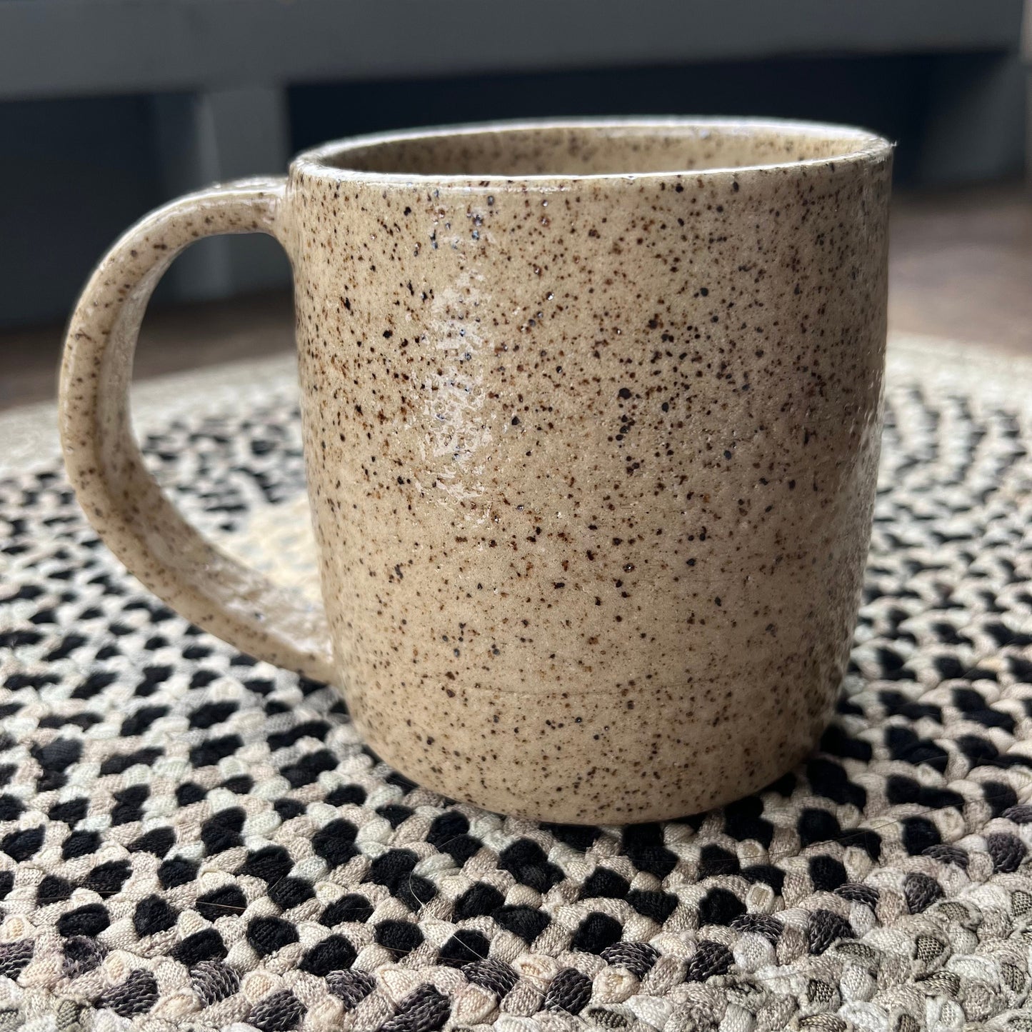 Beige Speckled Ceramic Mug | Ceramic Coffee Mug | Mother's Day Gift