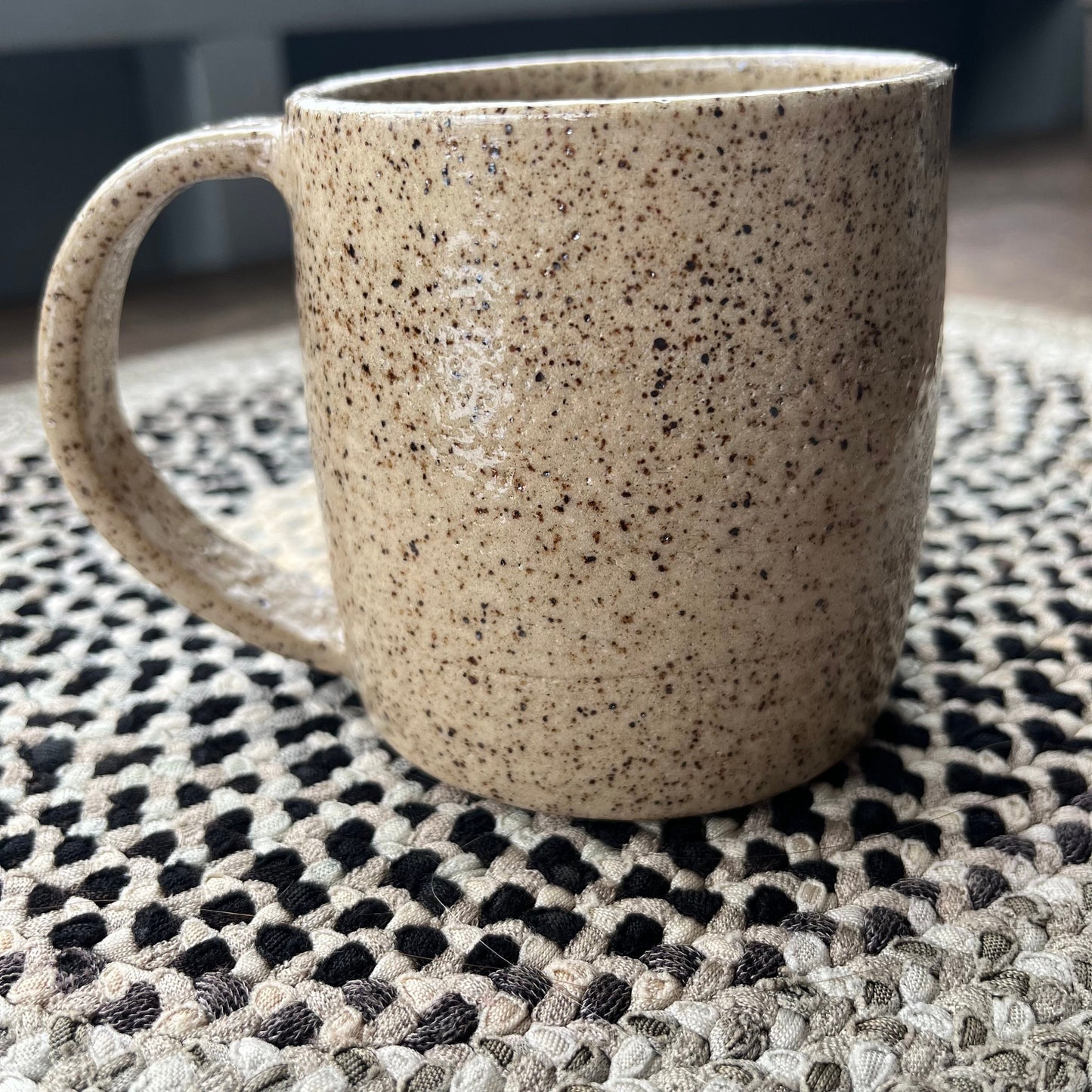 Beige Speckled Ceramic Mug | Ceramic Coffee Mug | Mother's Day Gift