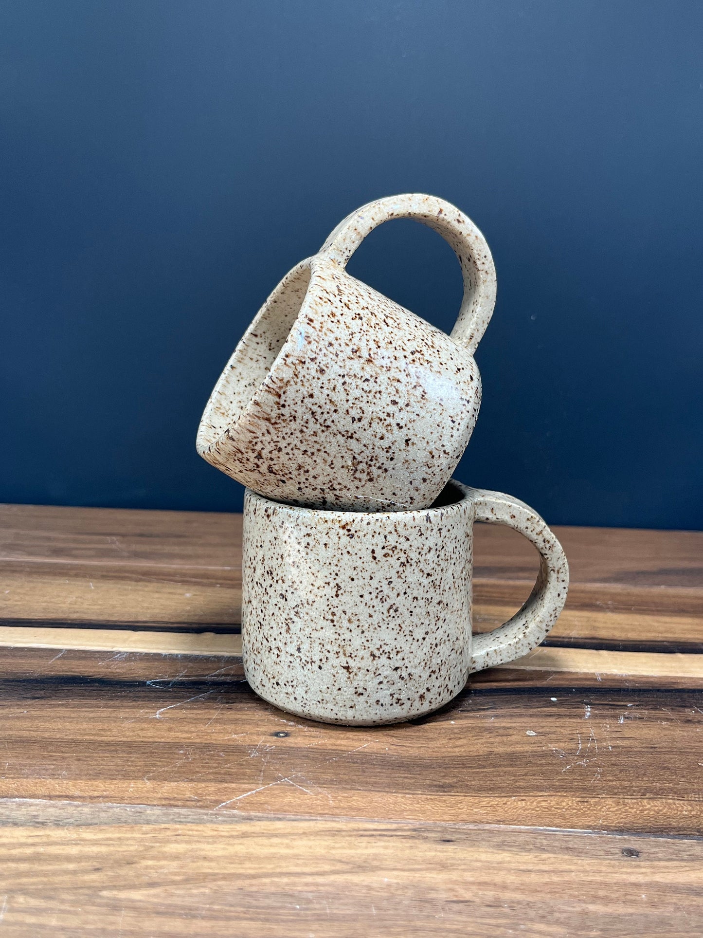 Beige Speckled Ceramic Mug | Ceramic Coffee Mug | Mother's Day Gift