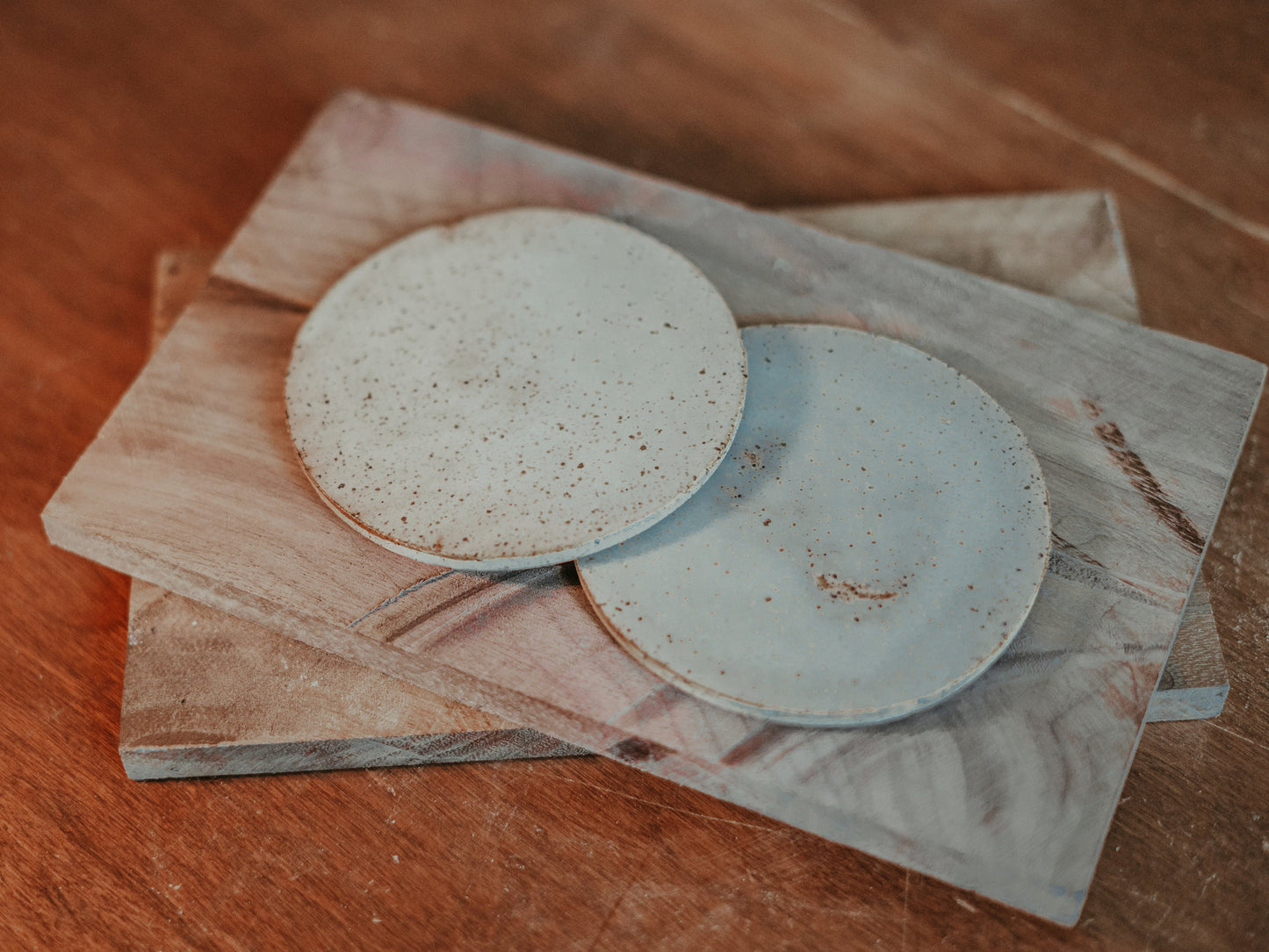 Ceramic Coasters | Pottery Drink Coasters | Handmade Pottery