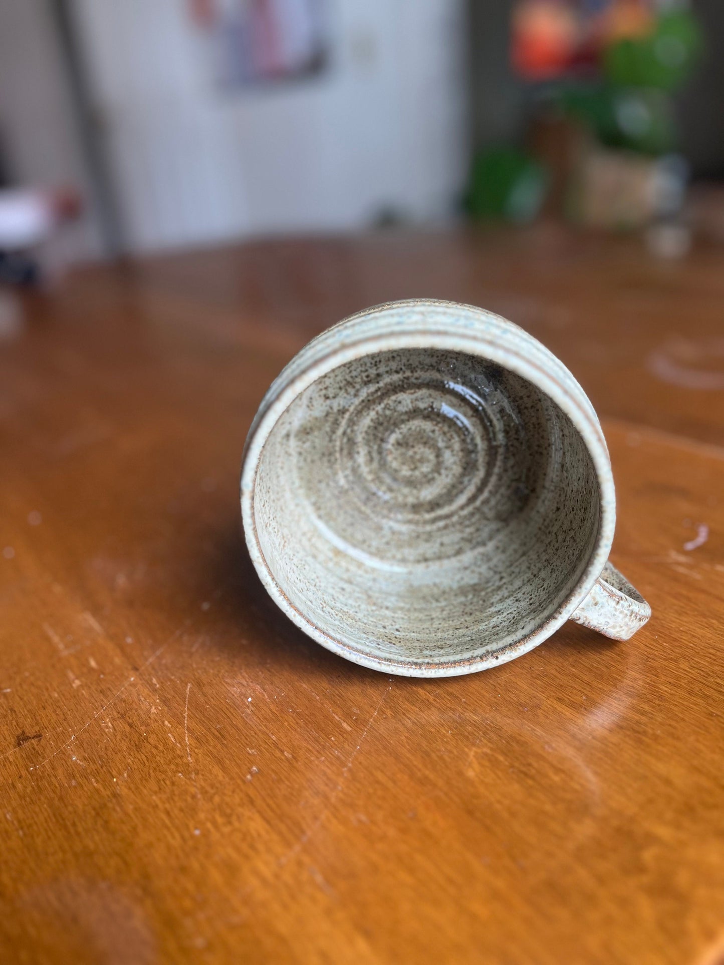Cappuccino Ceramic Mug | Pottery Soup Mug | Hand Thrown | Father's Day Gift